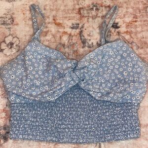 American Eagle flower crop top